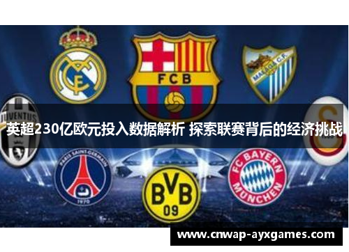 英超230亿欧元投入数据解析 探索联赛背后的经济挑战